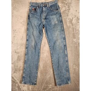 Wrangler Jeans Men's 31x36 (Tag 34X36)‎ 20X Relaxed Fit Blue Workwear Style 22
